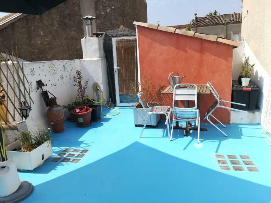 Appartement Maison de ville, terrasse, chaleureuse à Narbonne Extérieur photo